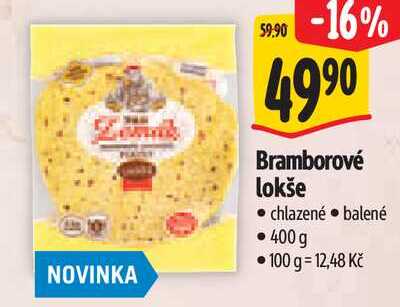 Bramborové lokše 400 g