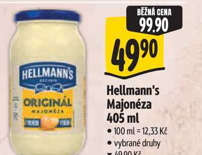 Hellmann's Majonéza 405 ml