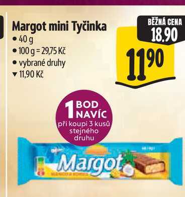 Margot mini Tyčinka 40g