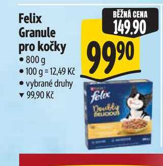 Felix Granule pro kočky 800 g