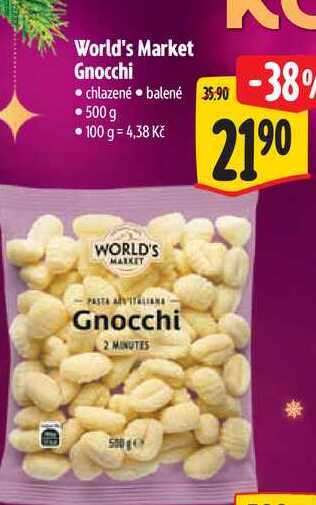   World's Market Gnocchi  500g 