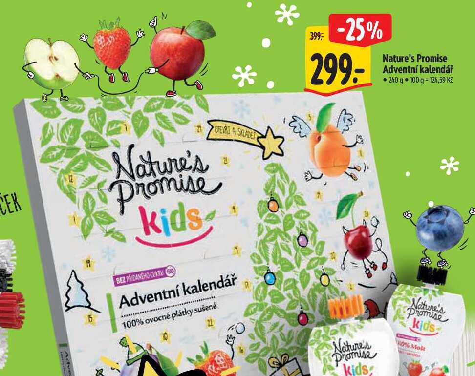Nature's Promise Adventní kalendář 240 g