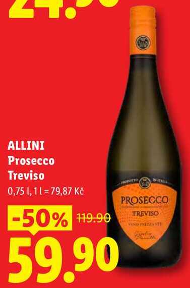 ALLINI Prosecco Treviso, 0,75 l