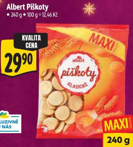 Albert Piškoty, 240 g