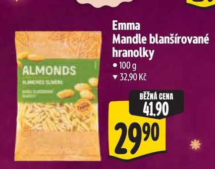 Emma Mandle blanšírované hranolky, 100 g