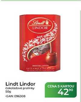 Lindt Lindor čokoládové pralinky 50g
