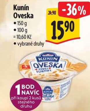 Kunín Oveska, 150 g