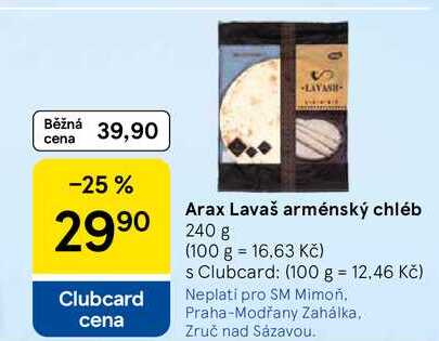 Arax Lavaš arménský chléb, 240 g