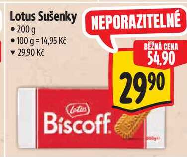 Lotus Sušenky, 200 g