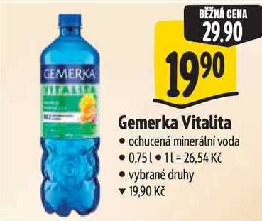 Gemerka Vitalita, 0,75 l