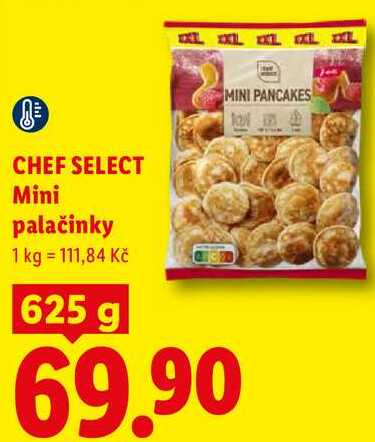 CHEF SELECT Mini palačinky, 625 g