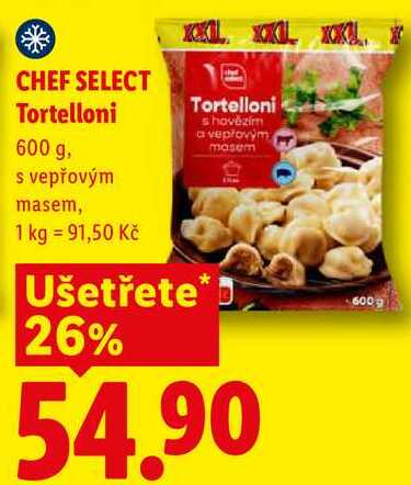 CHEF SELECT Tortelloni, 600 g