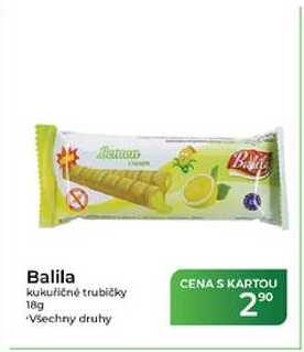 Balila kukuřičné trubičky 18g