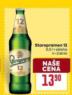Staropramen 12 0,5l 