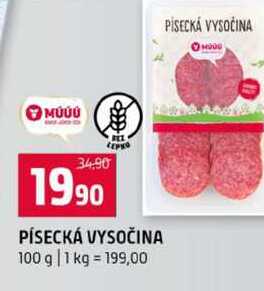 PÍSECKÁ VYSOČINA 100 g