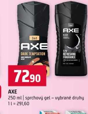 AXE 250 ml sprchový gel vybrané druhy