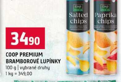 COOP PREMIUM BRAMBOROVÉ LUPÍNKY 100 g vybrané druhy