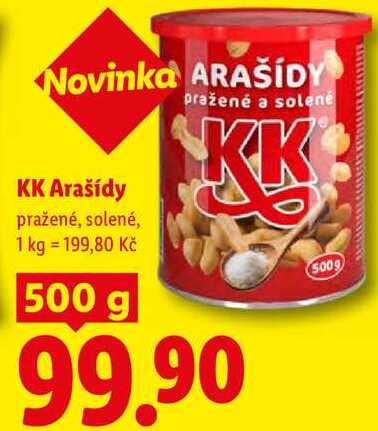 KK Arašídy, 500 g