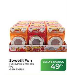 SweetNFun cukrovinka s hračkou 10g