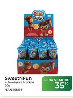 SweetNFun cukrovinka s hračkou 20g