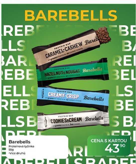 Barebells Proteinová tyčinka 55g