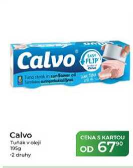 Calvo Tuňák v oleji 195 g
