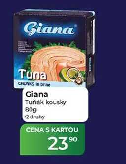 Giana Tuňák kousky 80g  