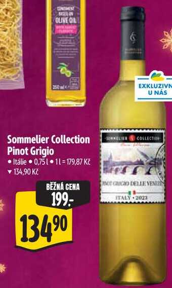 Sommelier Collection Pinot Grigio, 0,75 l