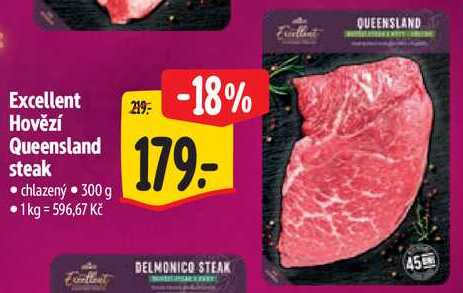 Excellent Hovězí Queensland steak, 300 g