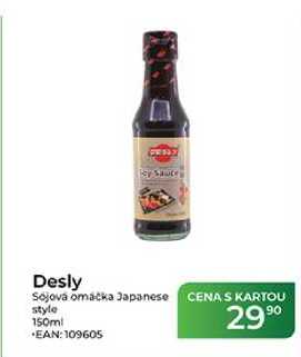 Desly Sojová omáčka Japanese style 150ml 