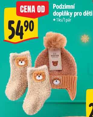 Podzimní doplňky pro děti