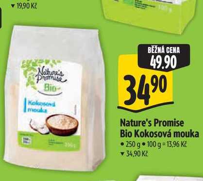  Nature's Promise Bio Kokosová mouka 250 g 