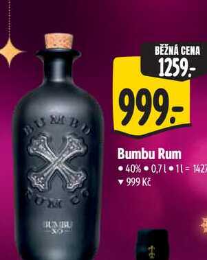 Bumbu Rum 40% 0,7 l