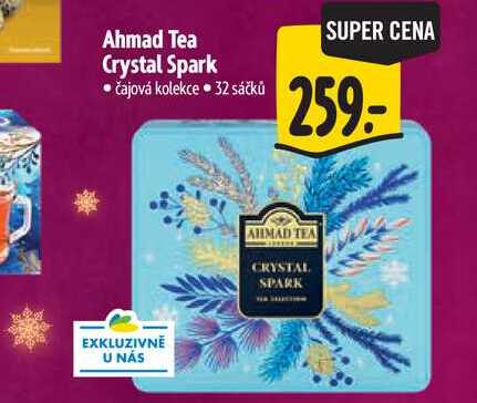 Ahmad Tea Crystal Spark čajová kolekce 32 sáčků
