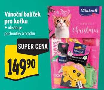 Vánoční balíček pro kočku