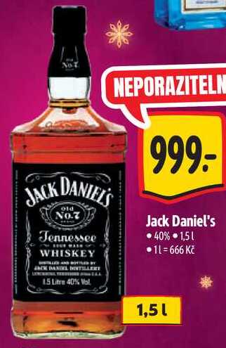 Jack Daniel's, 1,5 l