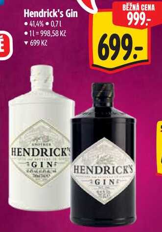 Hendrick's Gin, 0,7 l