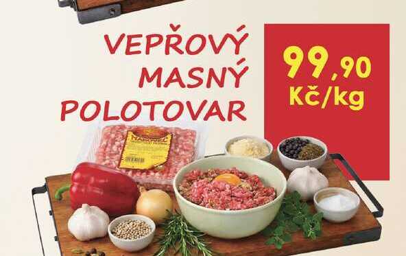 Vepřový masný polotovar 1kg