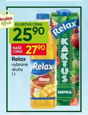 Relax vybrané druhy 1L