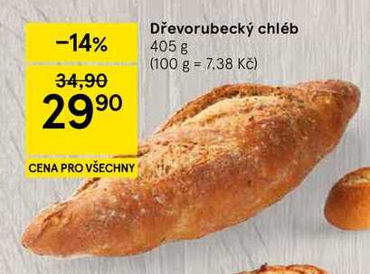Dřevorubecký chléb, 405 g 