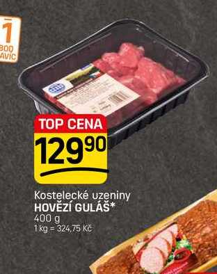 HOVĚZÍ GULÁŠ 400 g