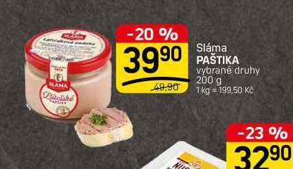 PAŠTIKA vybrané druhy 200 g