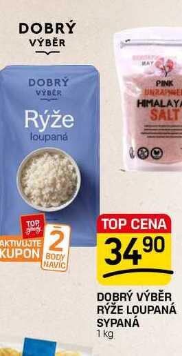 DOBRÝ VÝBĚR RÝŽE LOUPANÁ SYPANÁ 1 kg