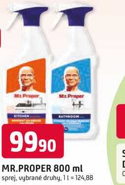 MR.PROPER 800 ml sprej