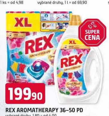 REX AROMATHERAPY 36-50 PD