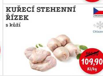 KUŘECÍ STEHENNÍ ŘÍZEK s kůží 1kg