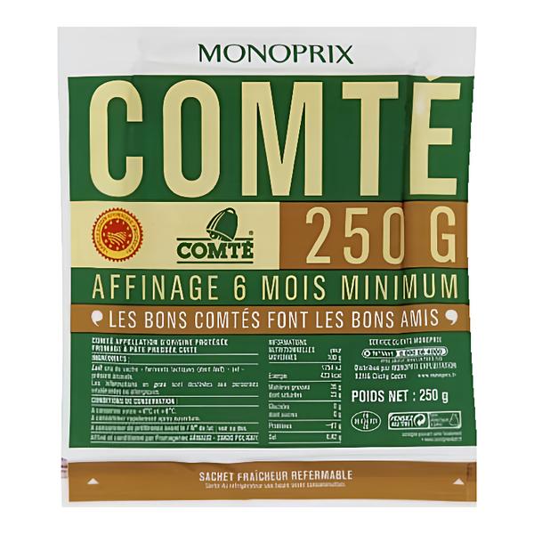 Monoprix Comté 6 měsíců zralý