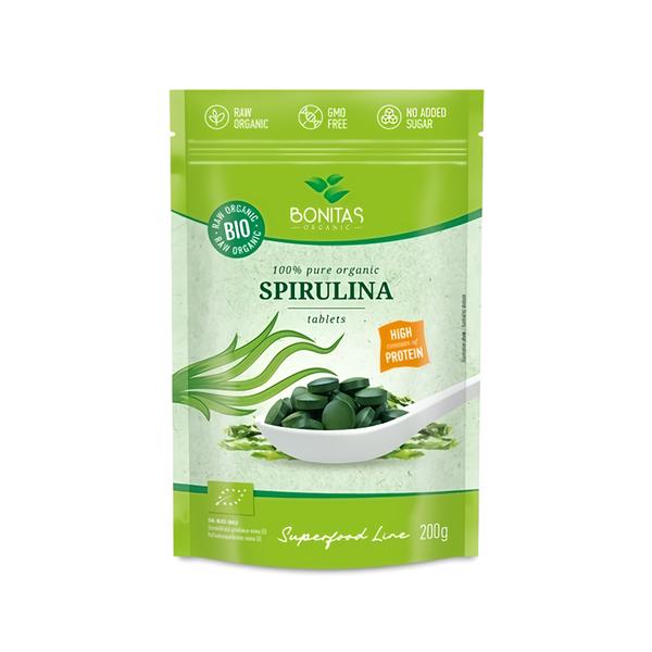 BONITAS BIO Spirulina tablety
