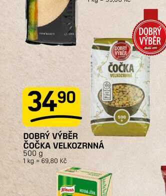 DOBRÝ VÝBĚR ČOČKA VELKOZRNNÁ 500 g