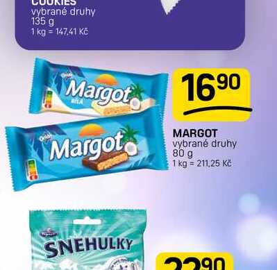 MARGOT vybrané druhy 80 g 
